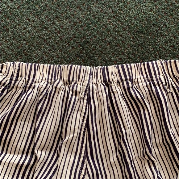 Lounge pants - linen striped wide leg comfy - Picture 7 of 8